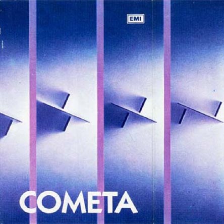 Portada del primer y único LP de Cometa editado en 1988 por EMI Odeon